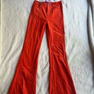 Edikted corduroy flare pants